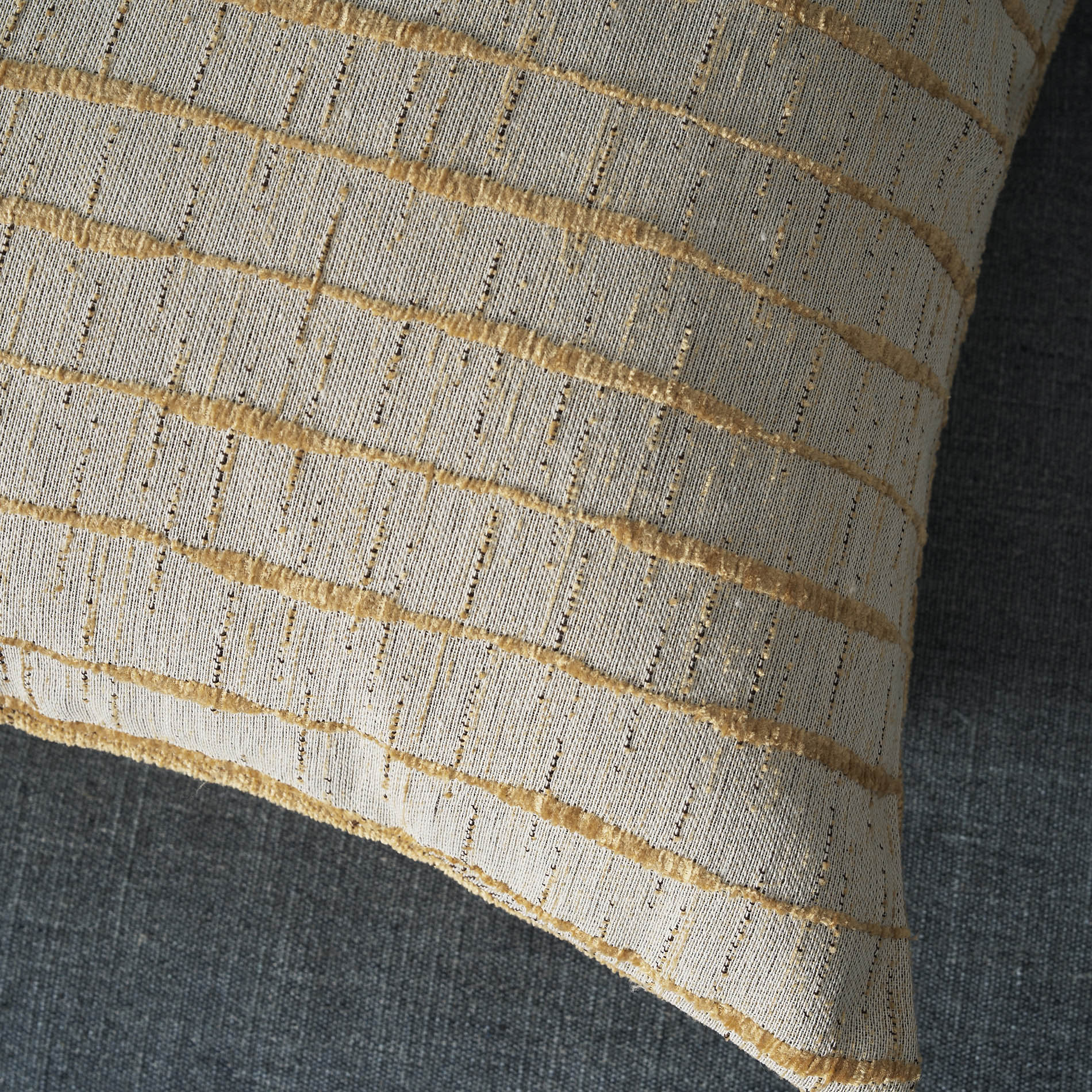 Μαξιλαροθήκη 50x50cm  Vespera  Leaf Gold 148/04