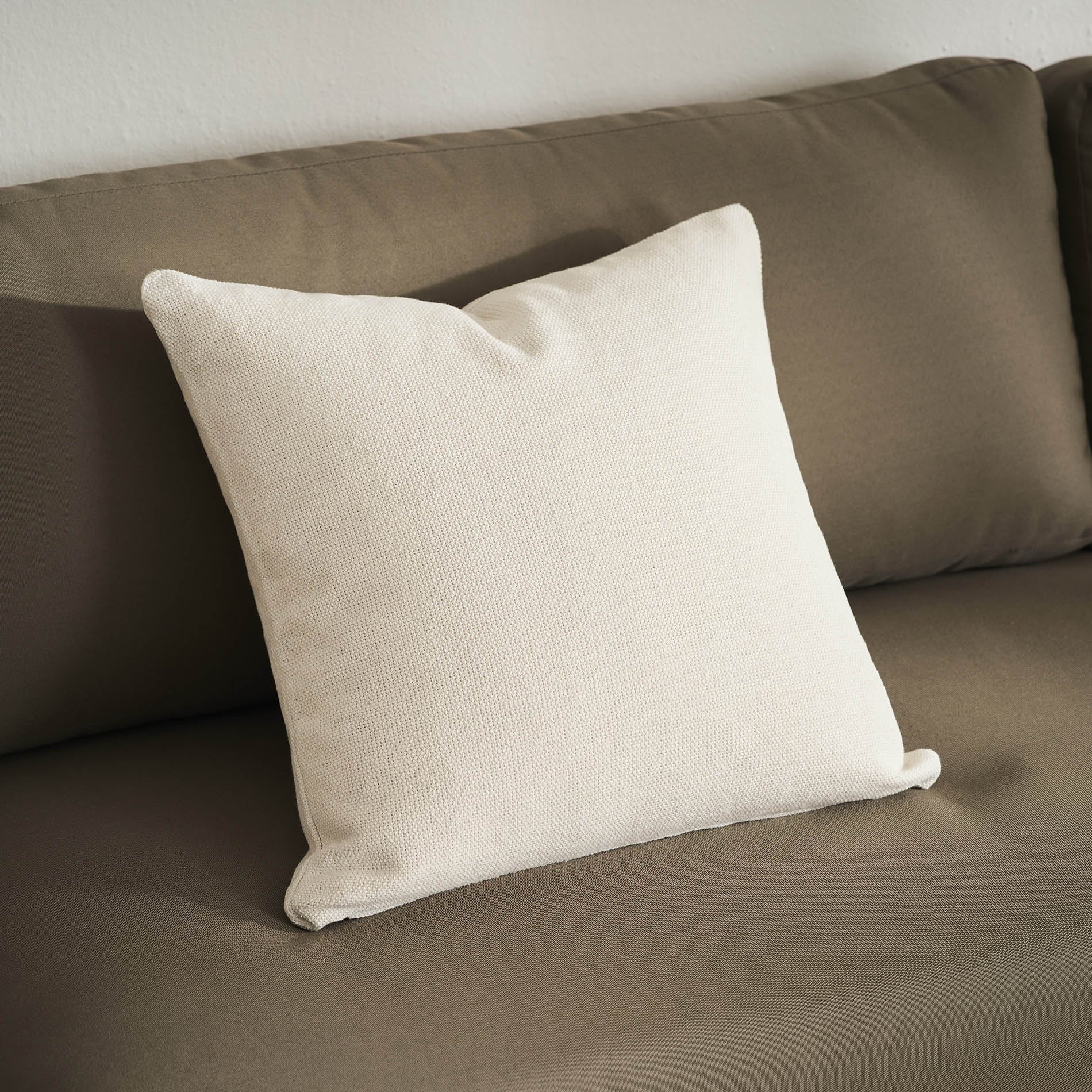Μαξιλαροθήκη 43x43cm Mewa Offwhite 182