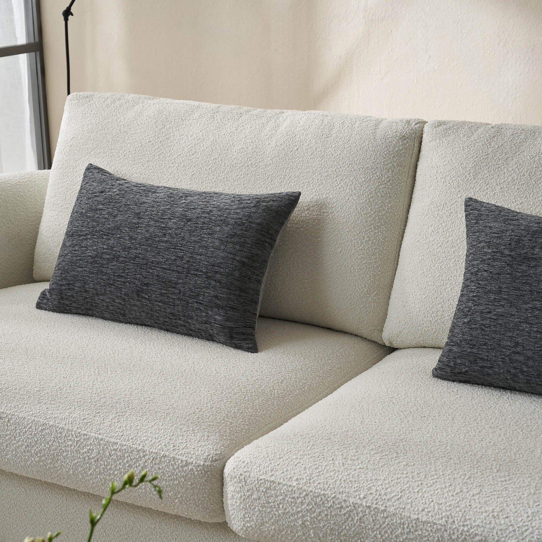 Μαξιλαροθήκη 40x60cm  Ondine Pearl Grey 184/14