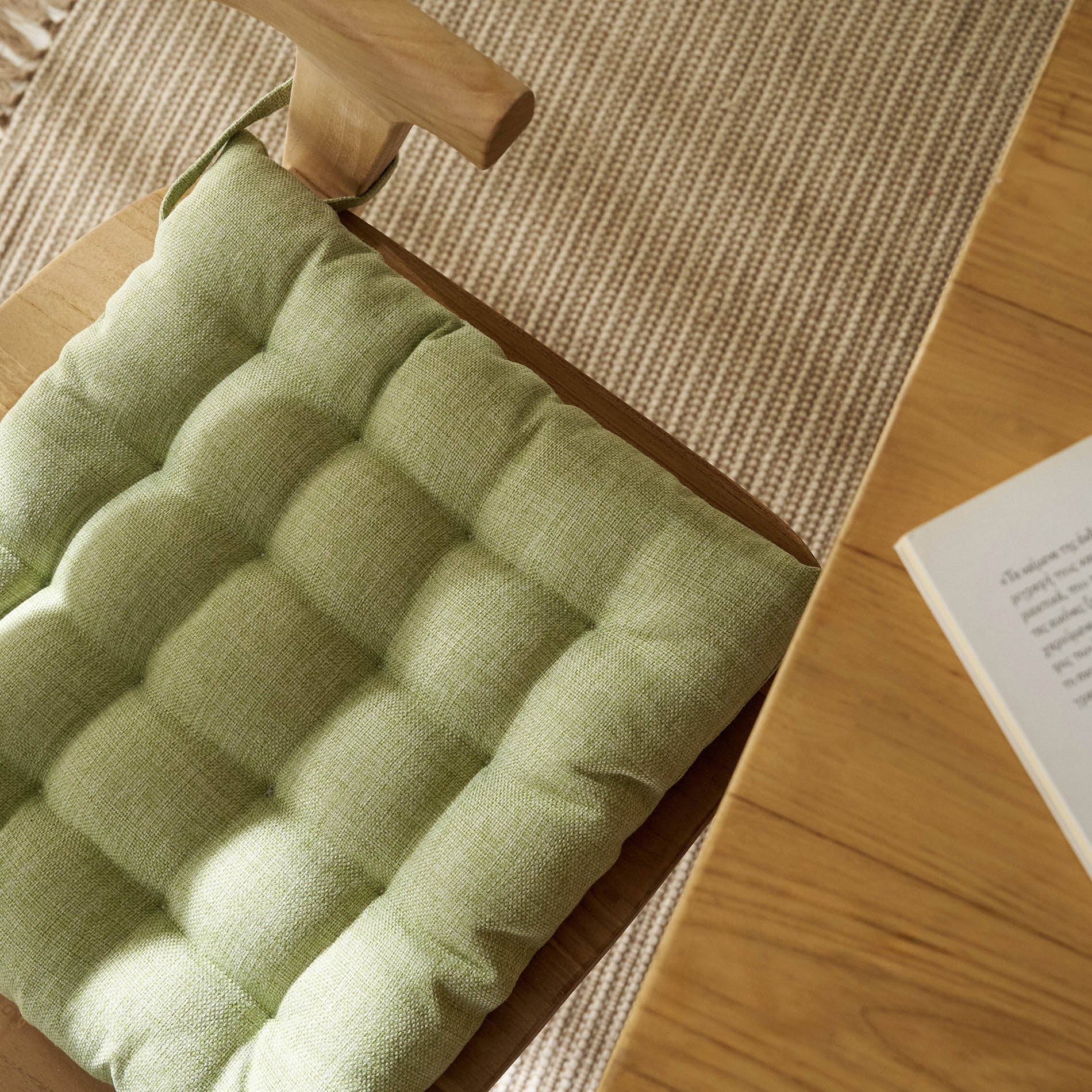 Chair cushion 40x40cm Hygg Green 213