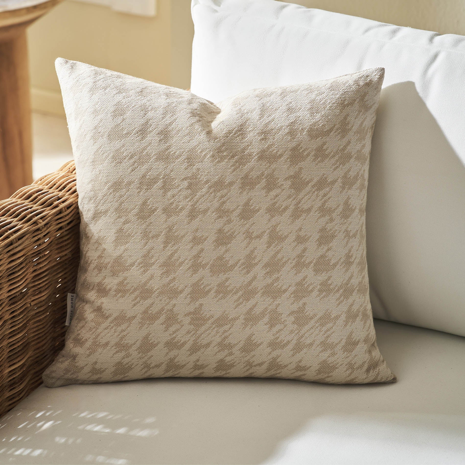 Μαξιλαροθήκη 50x50cm Mireya Natural Beige 252