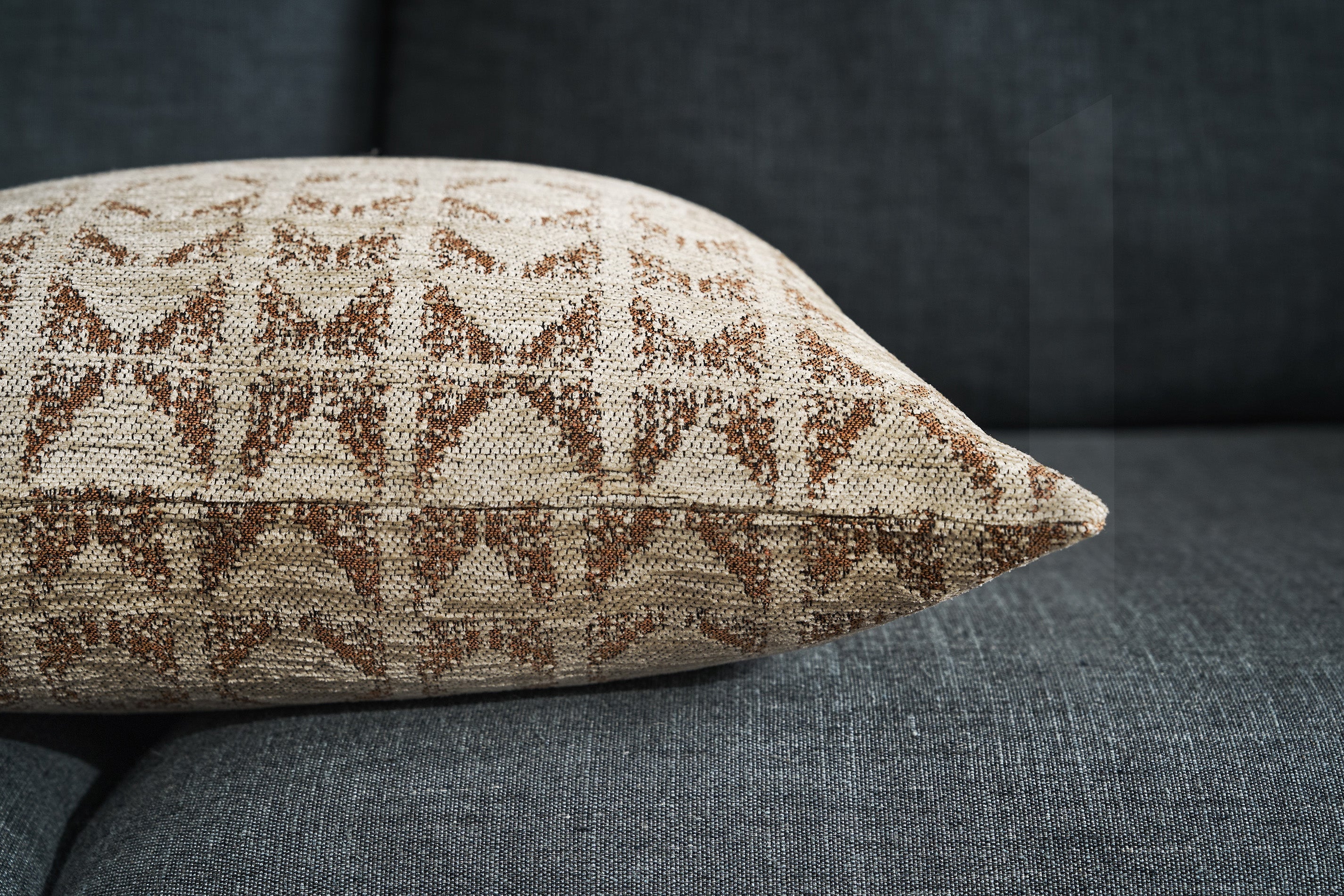 Μαξιλαροθήκη 50x50cm Indira Grain Beige 258/04
