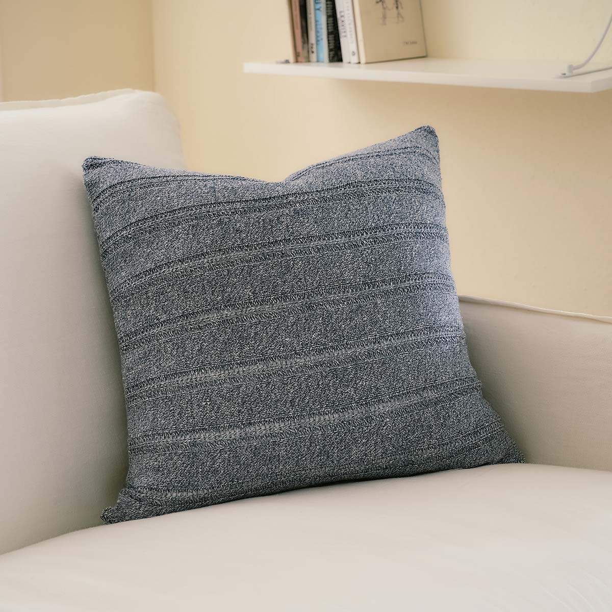 Μαξιλαροθήκη 43x43cm Cerelia Marine Blue 380/01