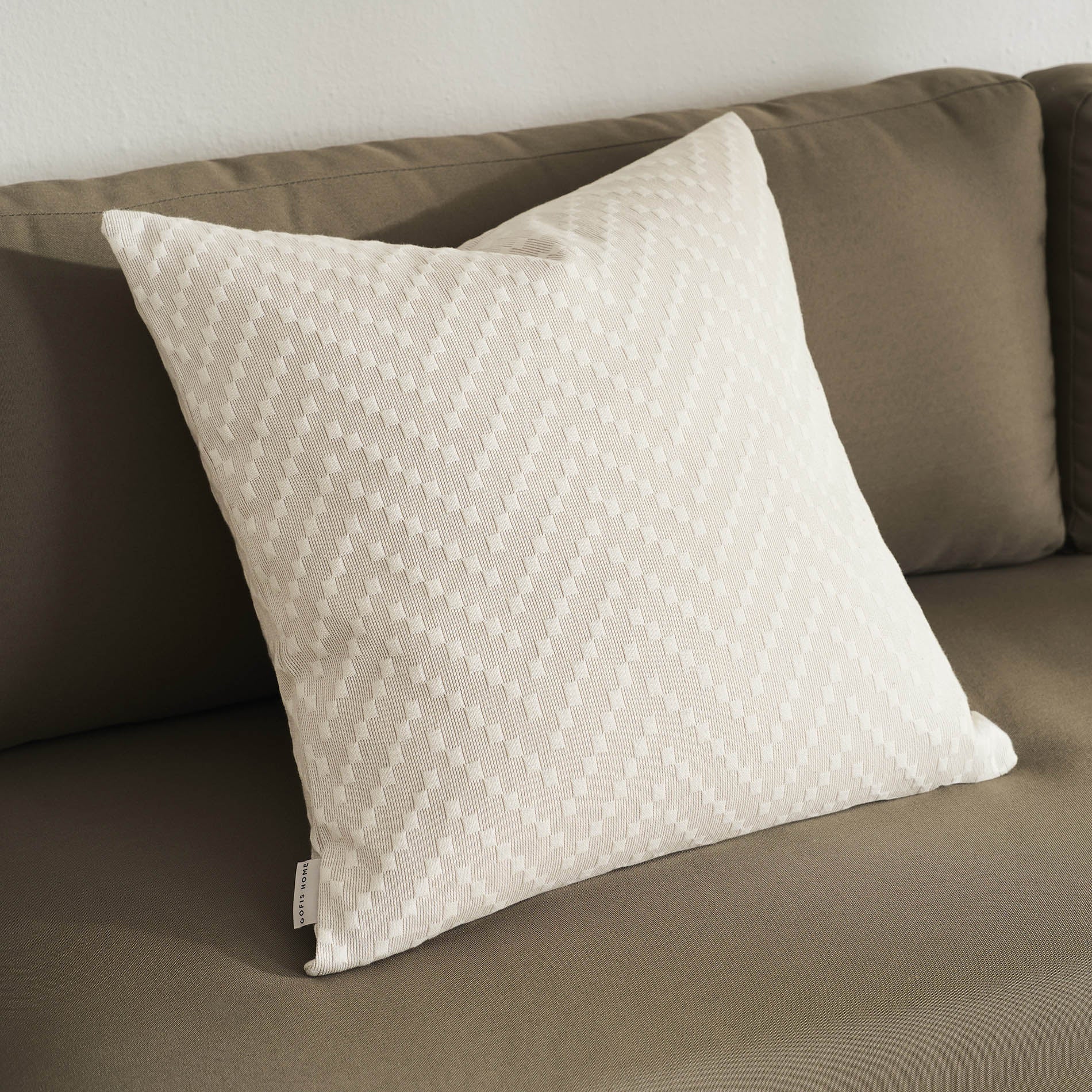 Μαξιλαροθήκη 50x50cm Ori Natural Beige 401
