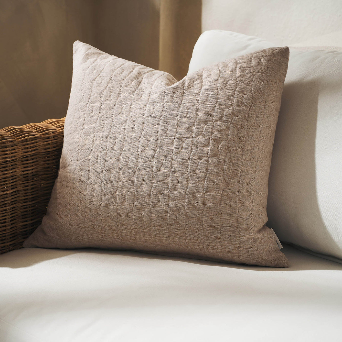 Pillowcase 50x50cm Eliena Warm Beige 402/06