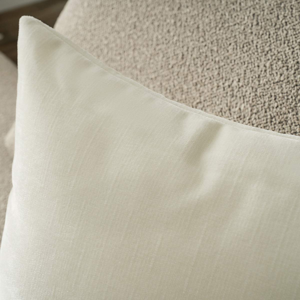 Μαξιλαροθήκη 50x50cm Luna Pure White 427/16