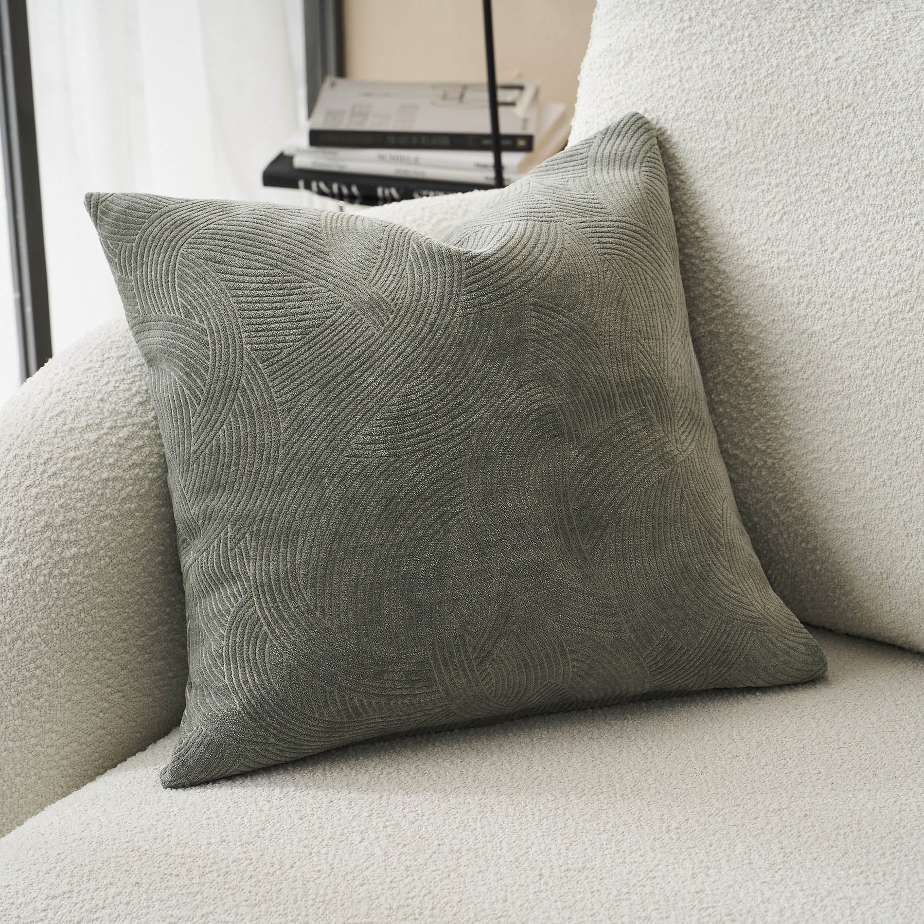 Μαξιλαροθήκη 50x50cm  Nimbus Shadow Green 447/44