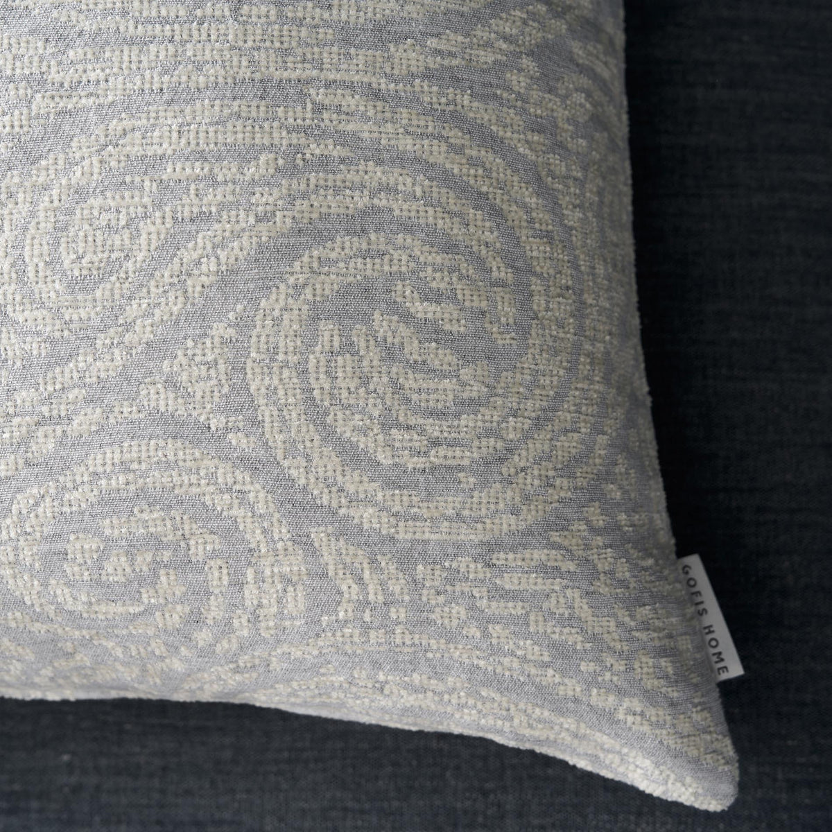 Μαξιλαροθήκη 50x50cm Rune Silver Grey 448/15