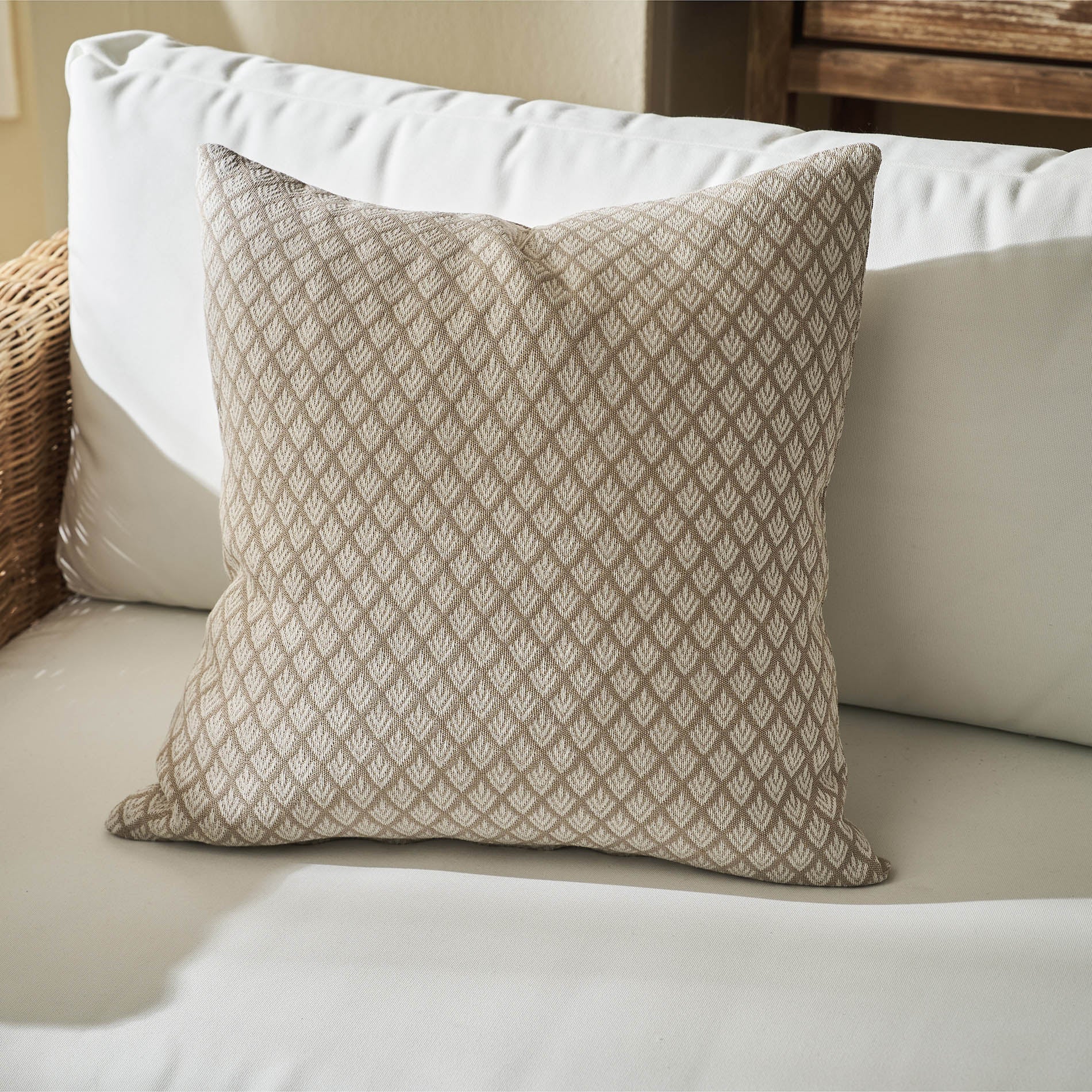 Μαξιλαροθήκη 50x50cm Seilah Natural Beige 515