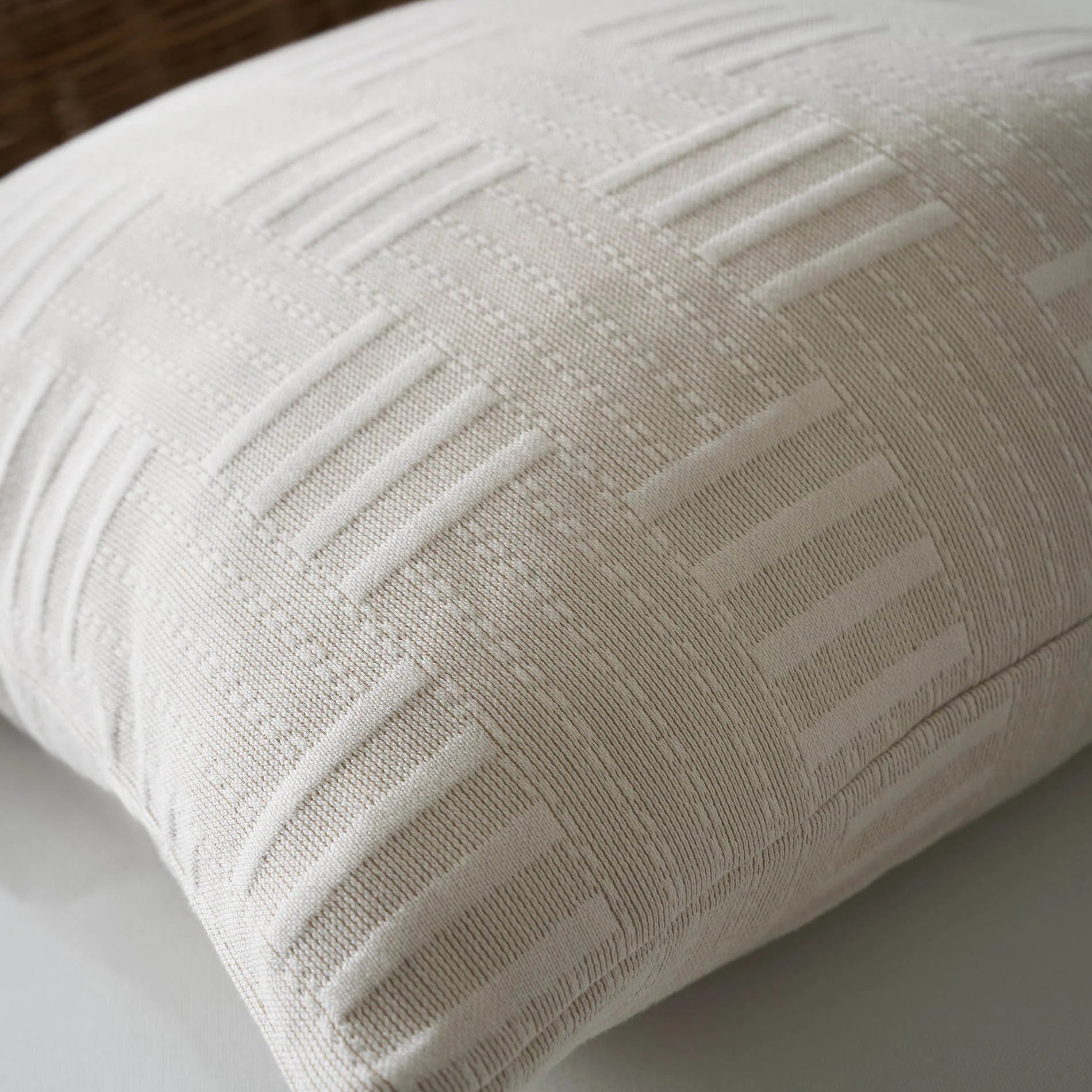 Μαξιλαροθήκη 50x50cm Calyra Natural Beige 654/06