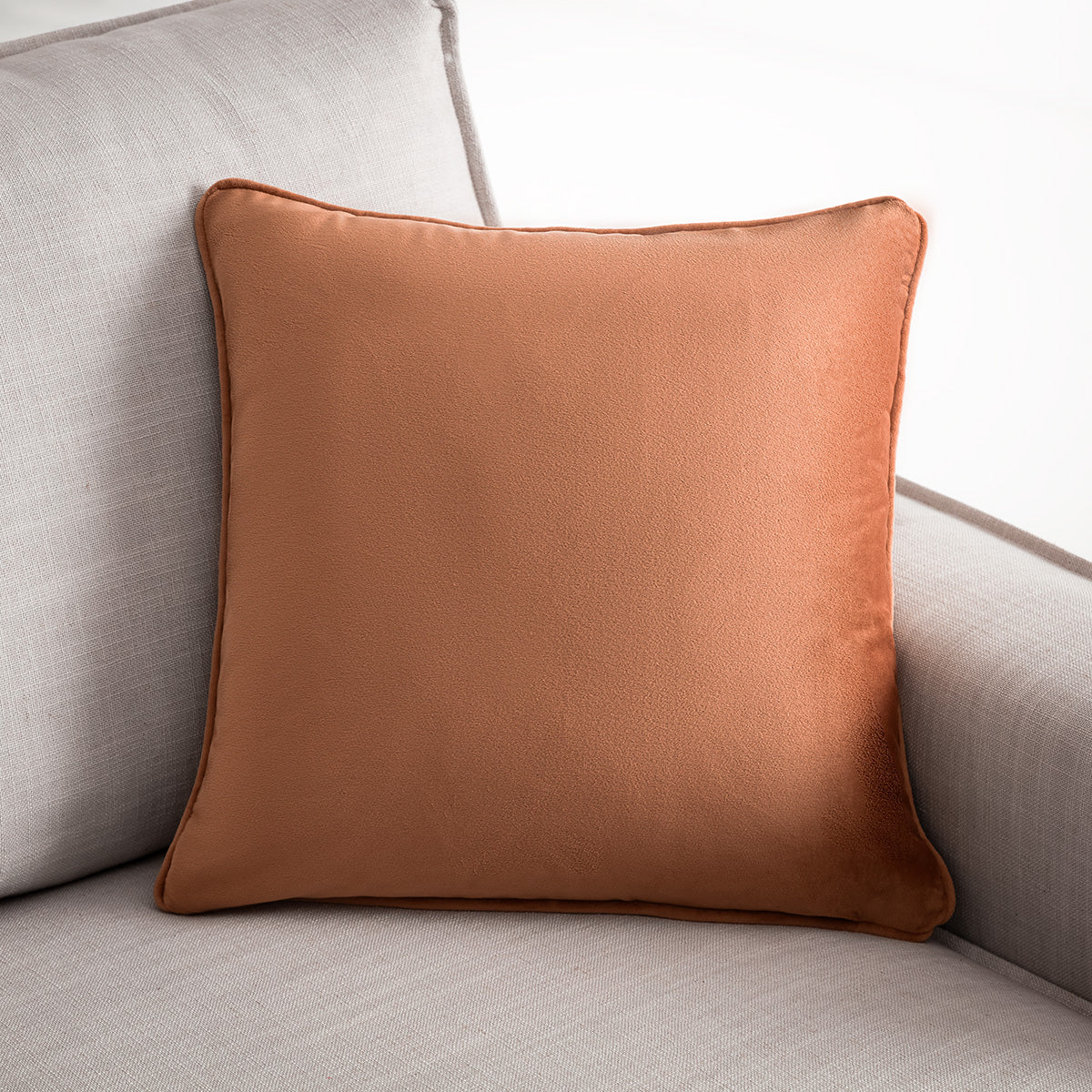 Μαξιλαροθήκη 43x43cm Winter Clay Brown 711/ 13