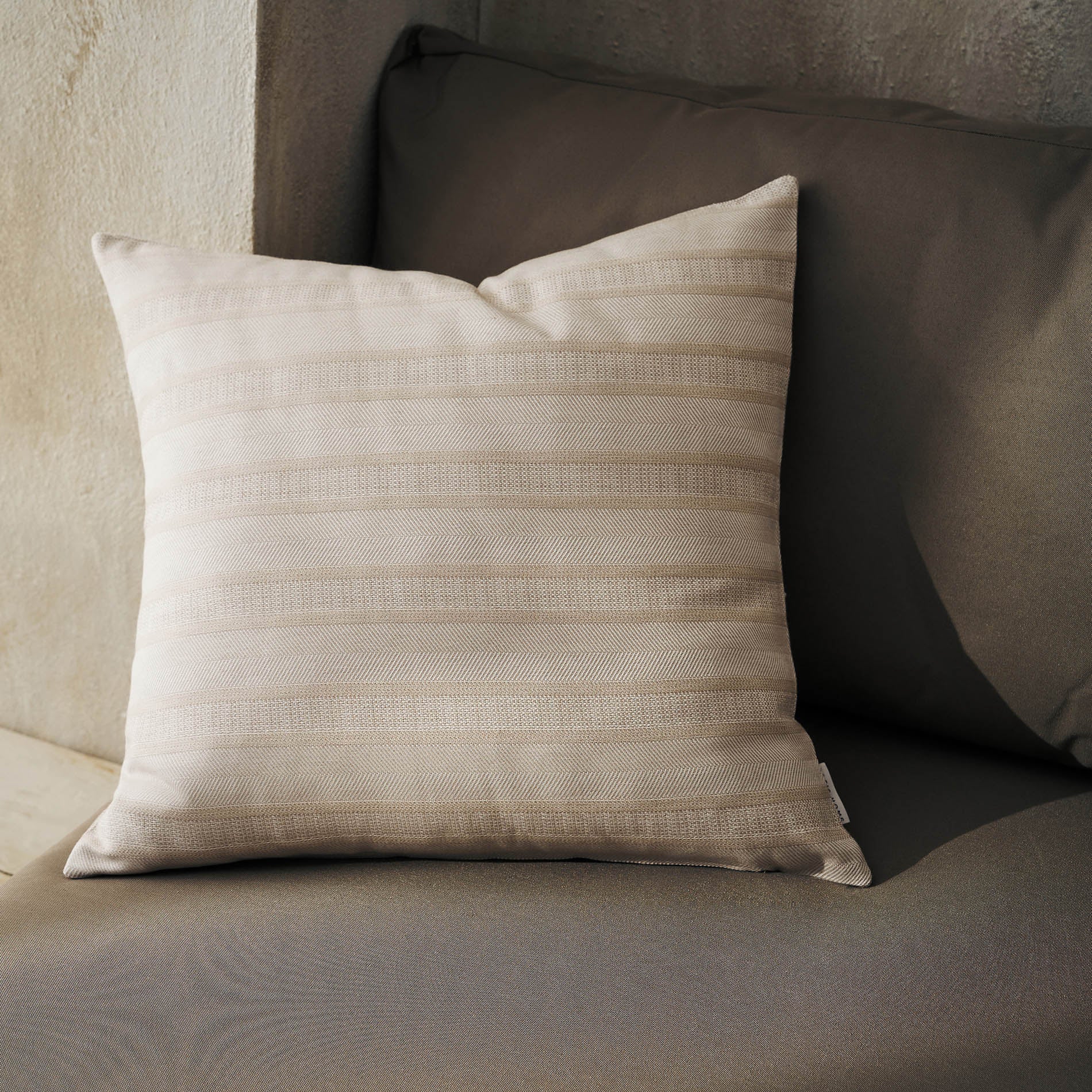 Pillowcase 50x50cm Laurel Hemp Beige 731/04