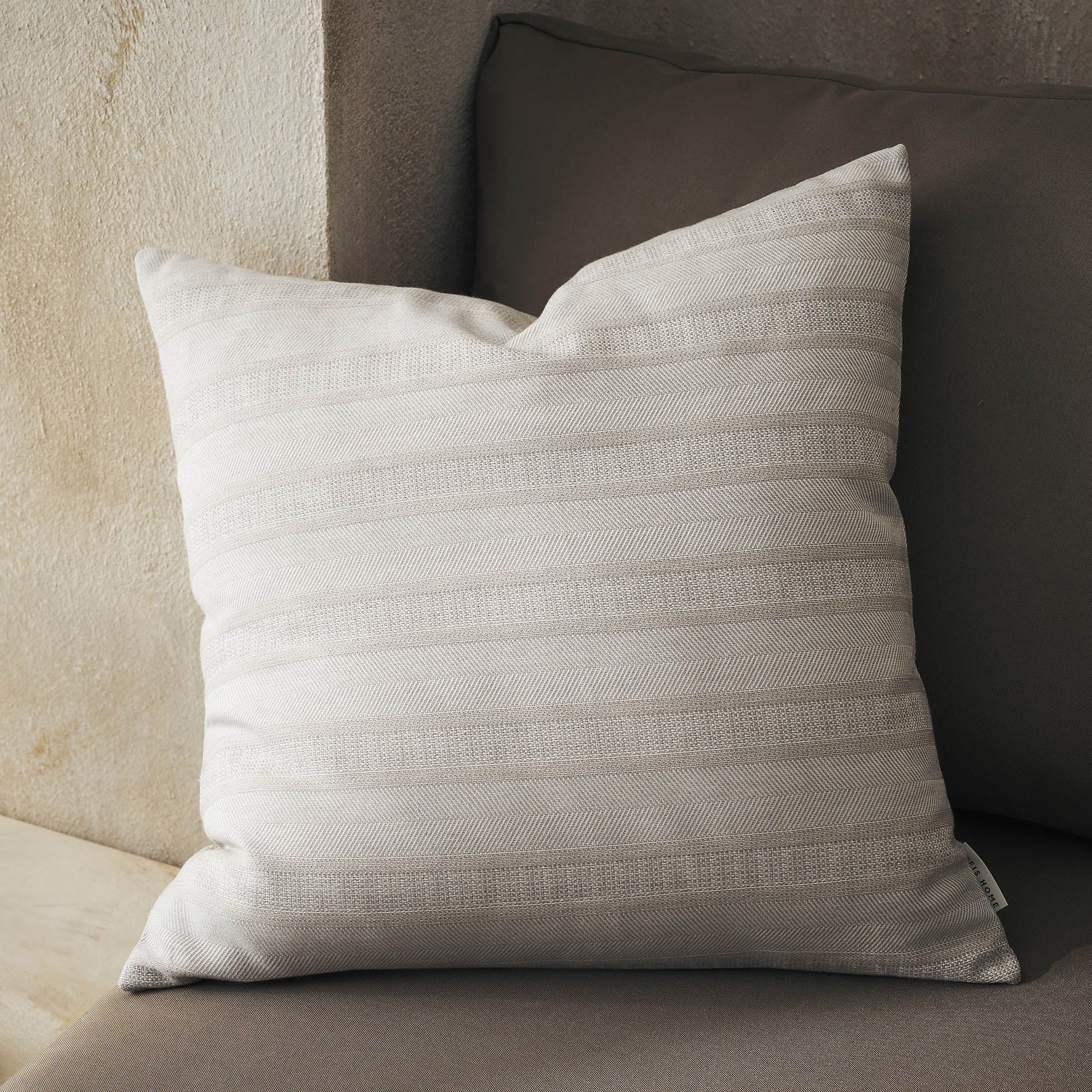 Pillowcase 50x50cm Laurel Rock Grey 731/14