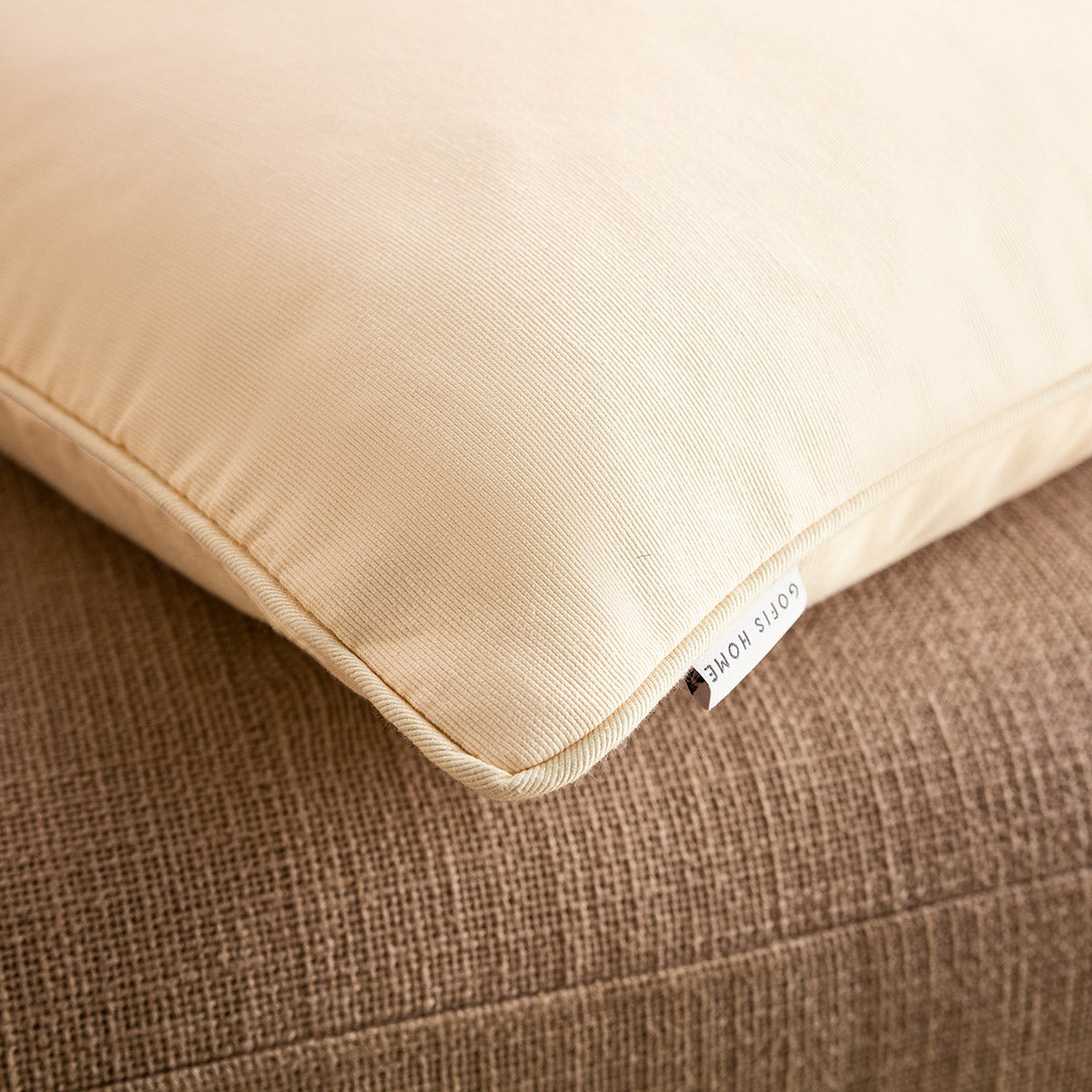 Μαξιλαροθήκη 43x43cm Colors Cream 911