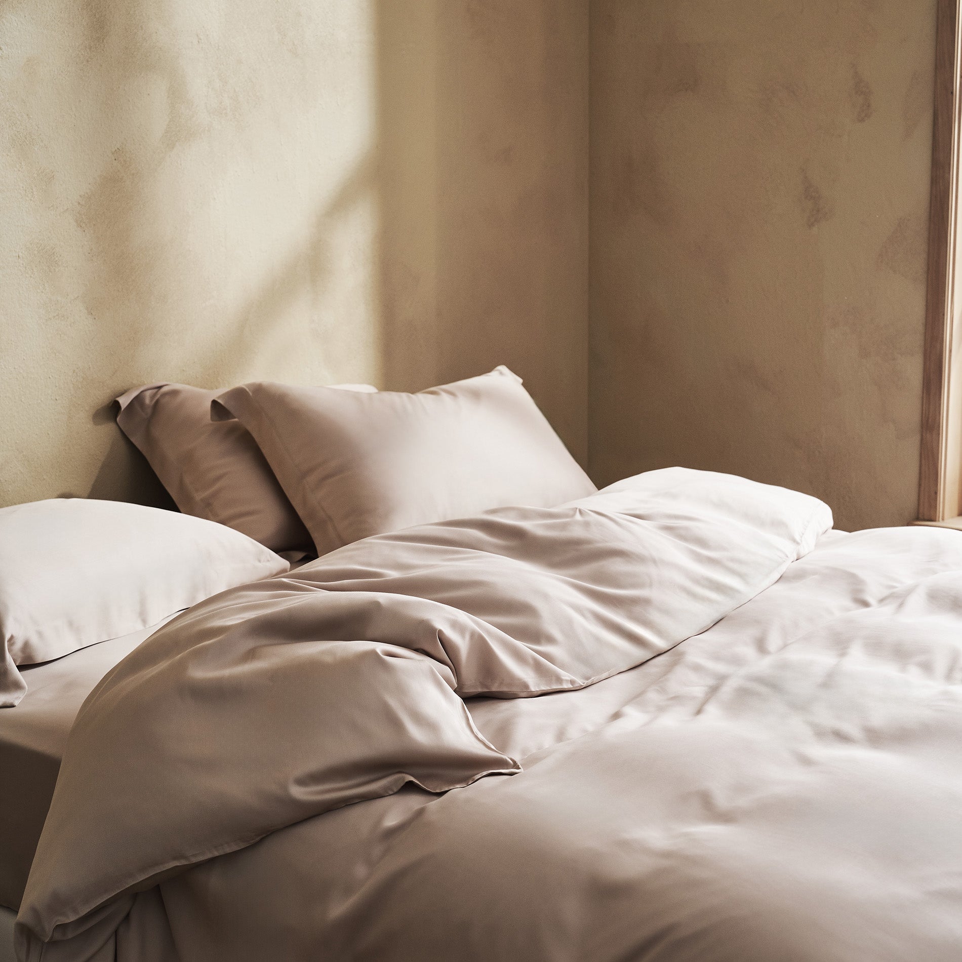 Παπλωματοθήκη Υπέρδιπλη 230x245cm Sentia Beige 305/06