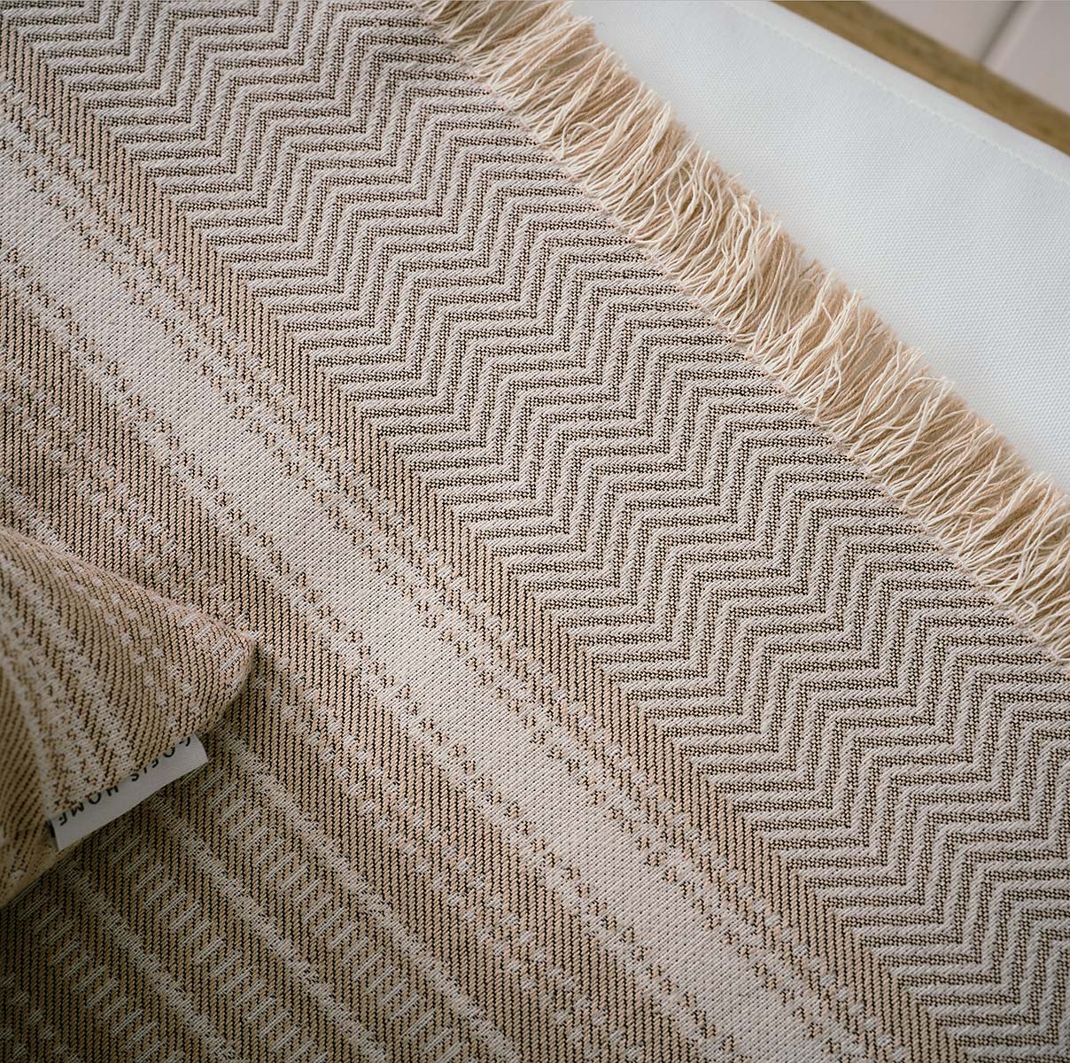 Ριχτάρι Τριθέσιου 180X310cm Kelda Sand Beige 174/06