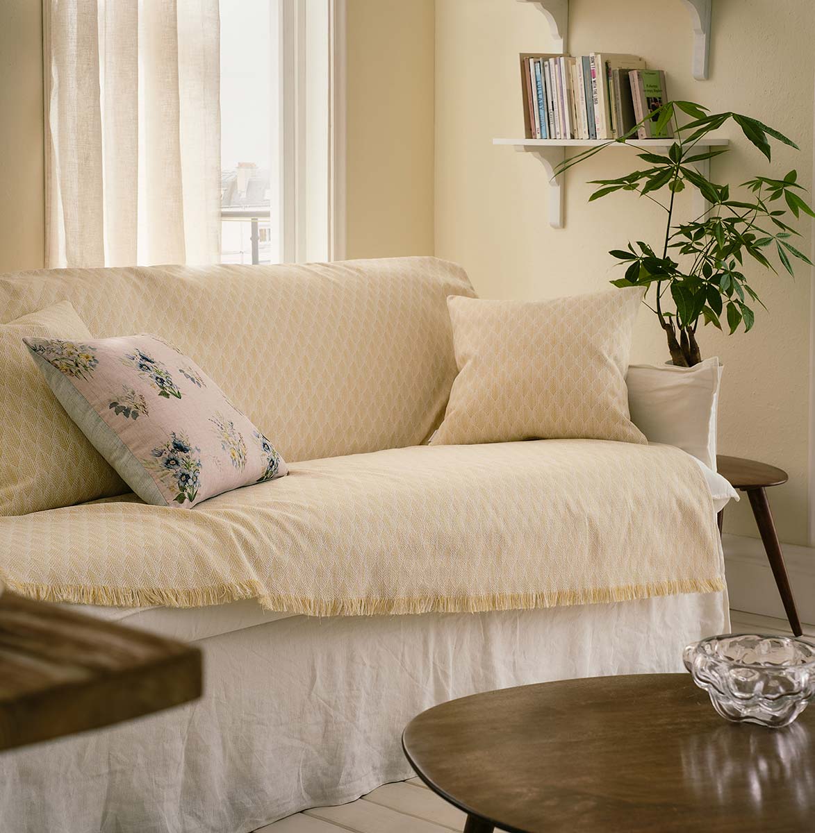 Ριχτάρι Διθέσιου 180X250cm Fianna Pollen Yellow 328/04