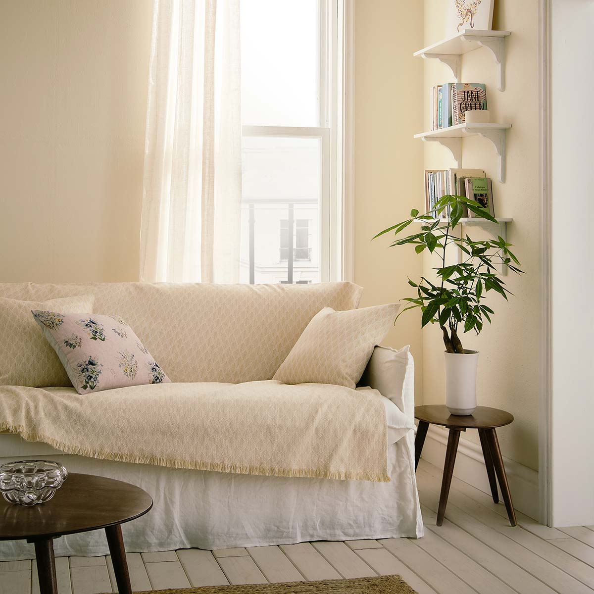 Ριχτάρι Διθέσιου 180X250cm Fianna Pollen Yellow 328/04