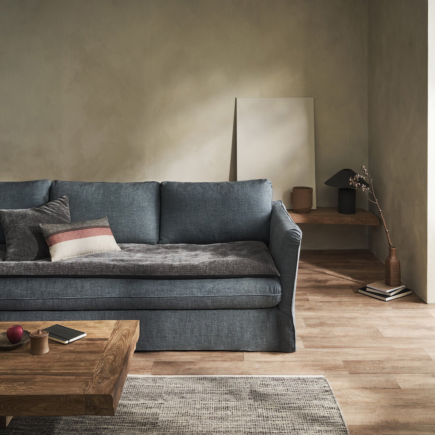 Sofa Quilt 85x200cm Lucilla Mystic Gray 332/15