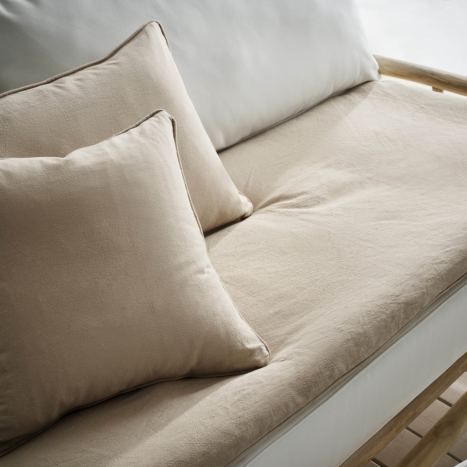 Sofa Topper 80x200cm Valerie Natural Beige 381