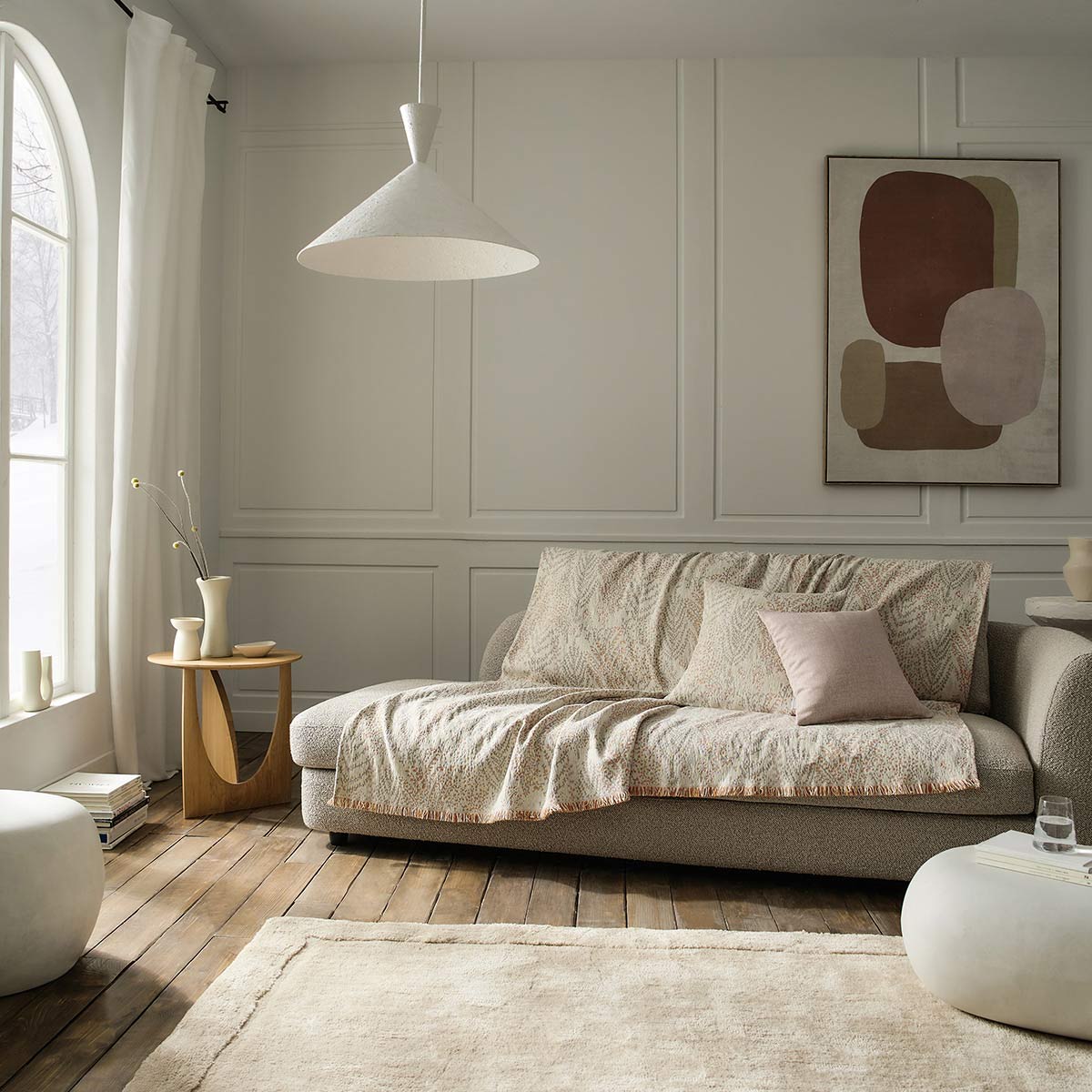 Ριχτάρι Livia Beige/Salmon 408/05