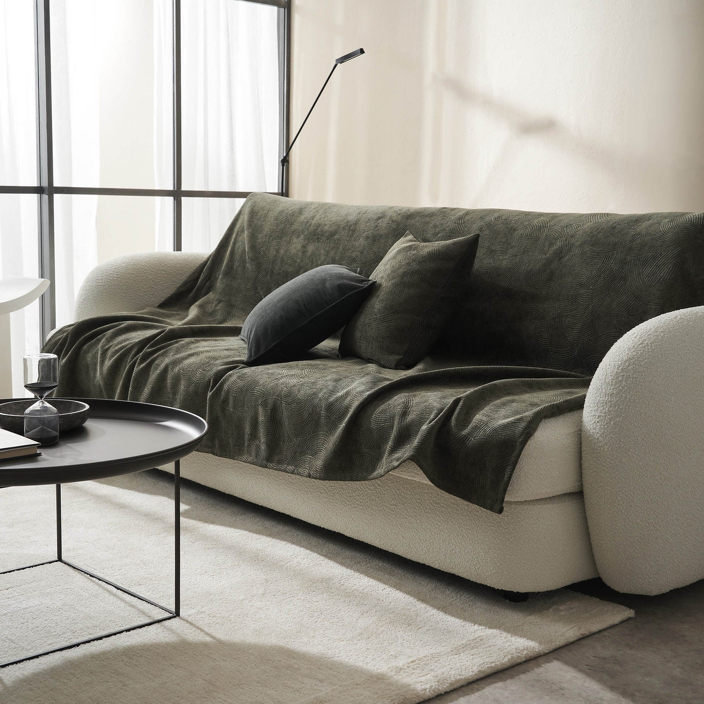 Nimbus Weed Green Throw 447/57