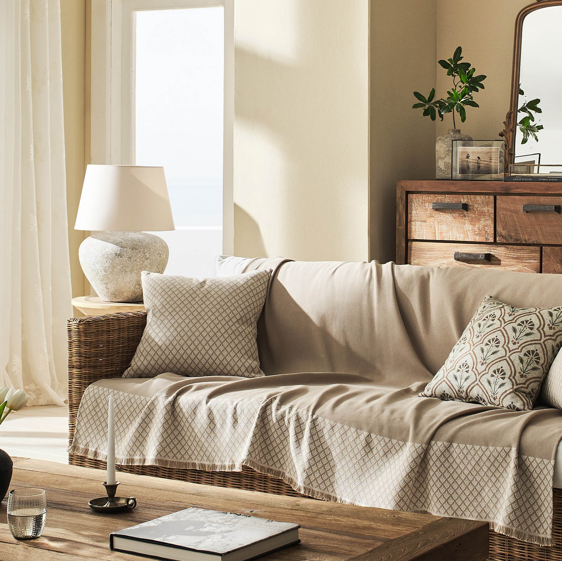 Ριχτάρι Seilah Natural Beige 515