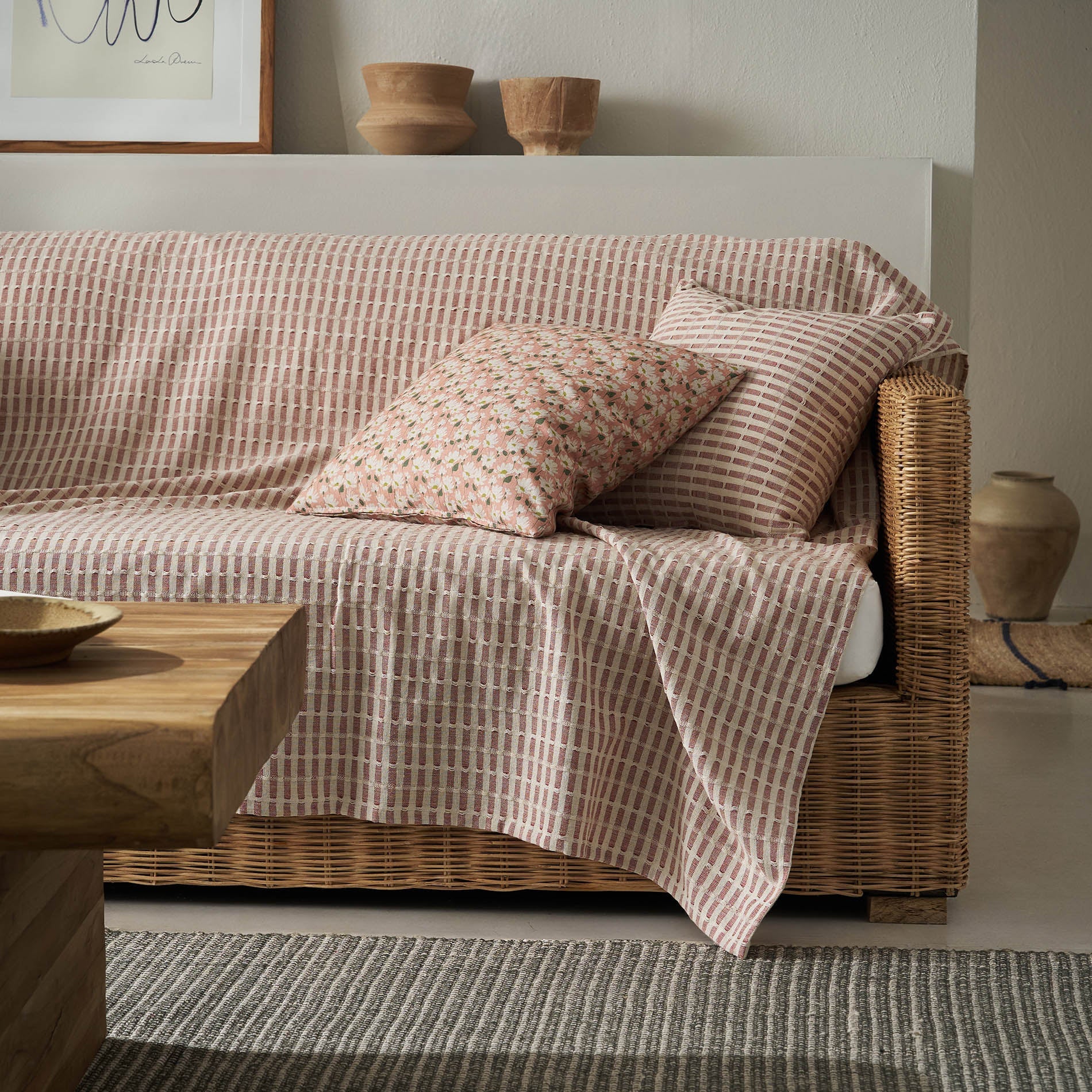 sofa throw Elysia Dusty Rust 531/02