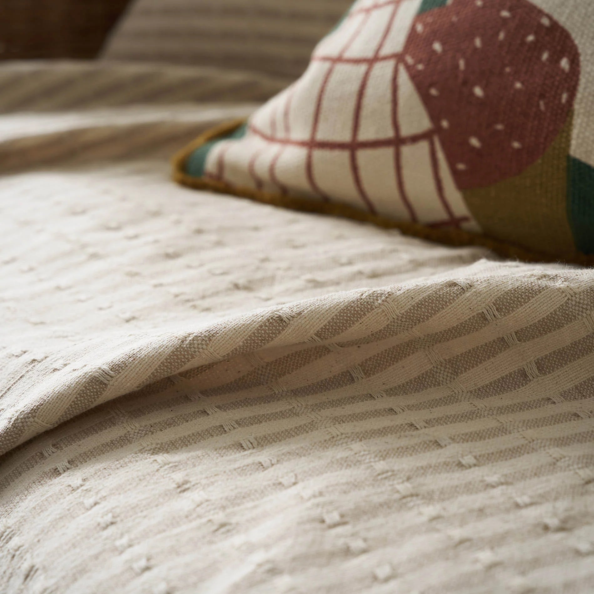 sofa throw Elysia Hemp Beige 531/06