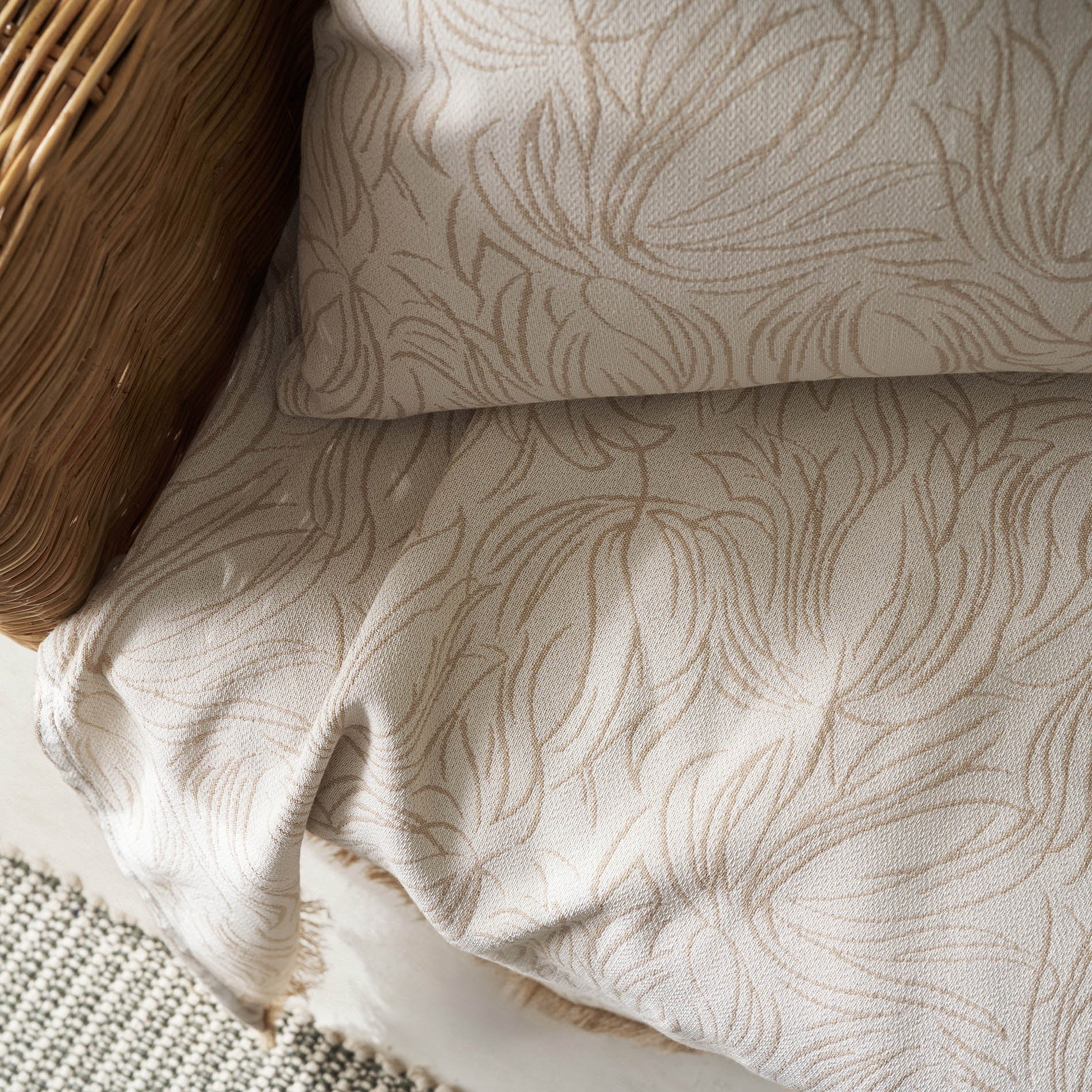 sofa throw Delia Natural Ecru 563/05