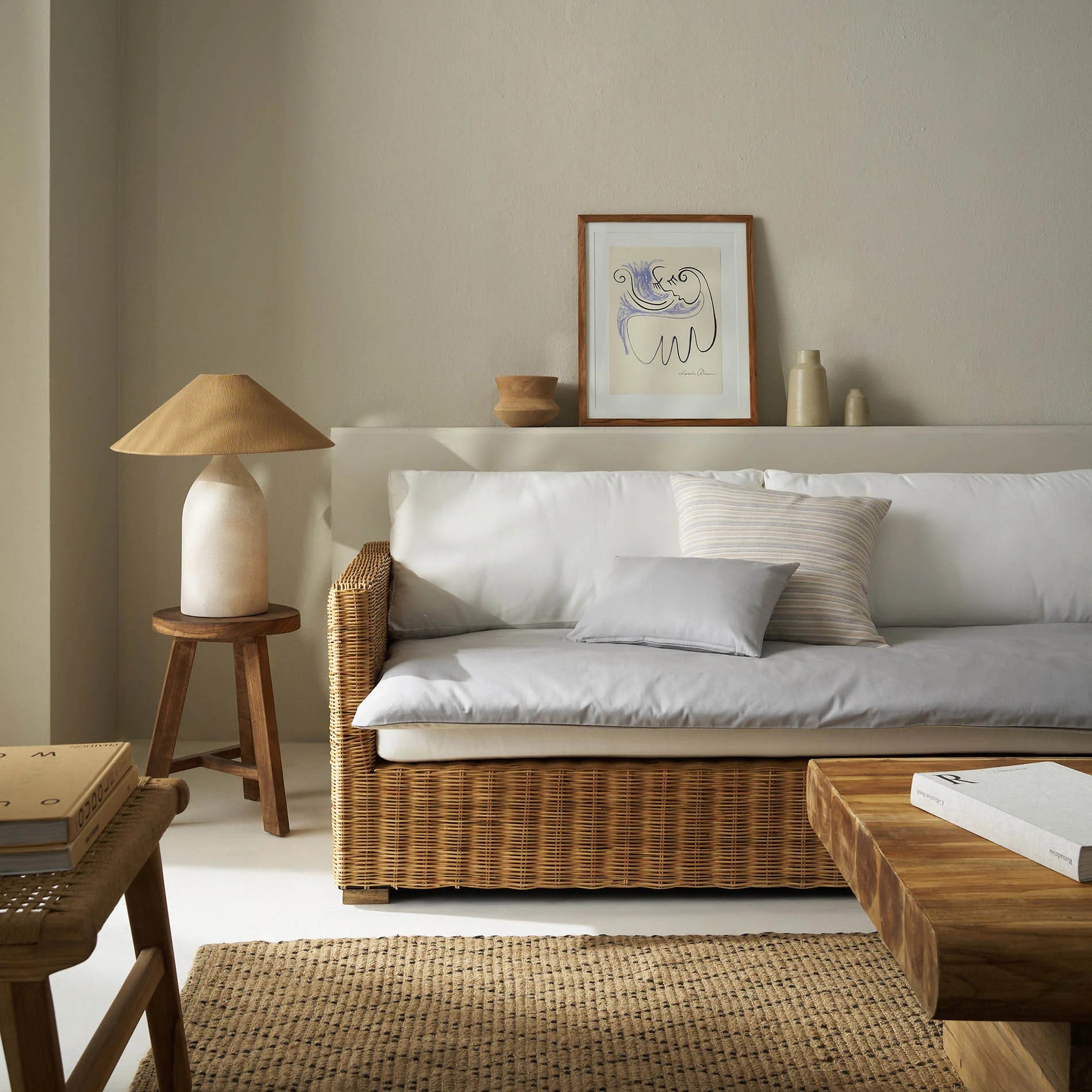 Sofa Topper 80x200cm Emory Light Gray 714