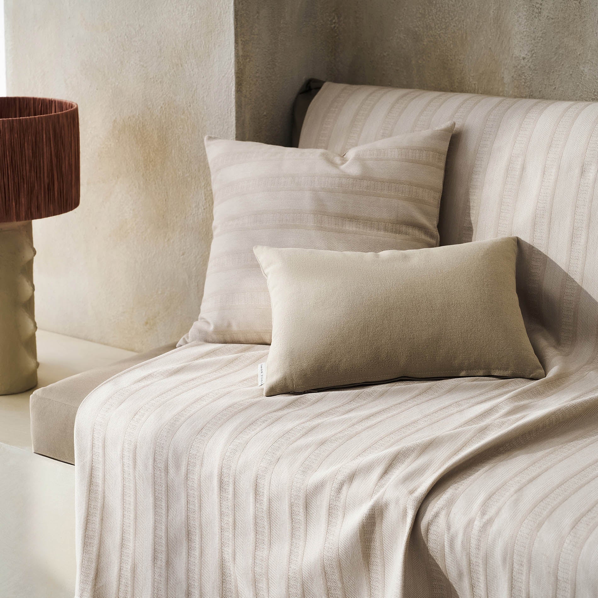 Throw Laurel Hemp Beige 731/04