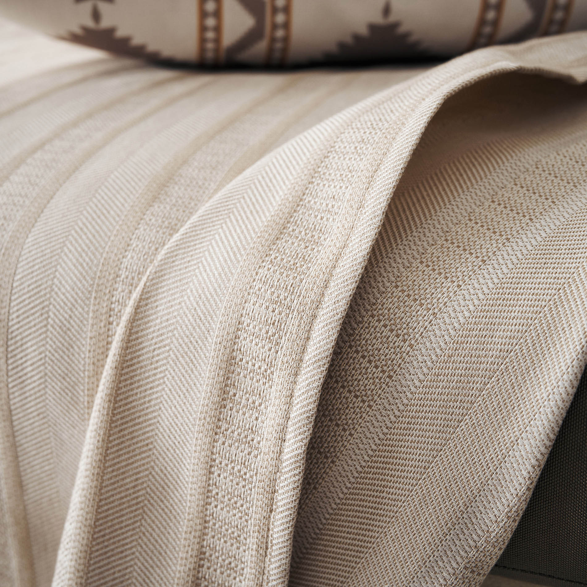Throw Laurel Hemp Beige 731/04