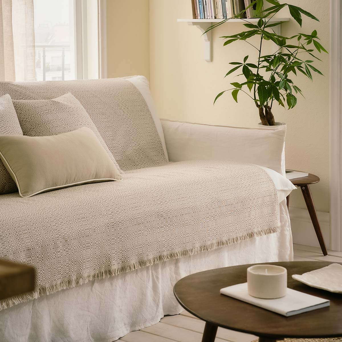 Ριχτάρι Διθέσιου 180X250cm Liberta Willow Beige SS23 841/52