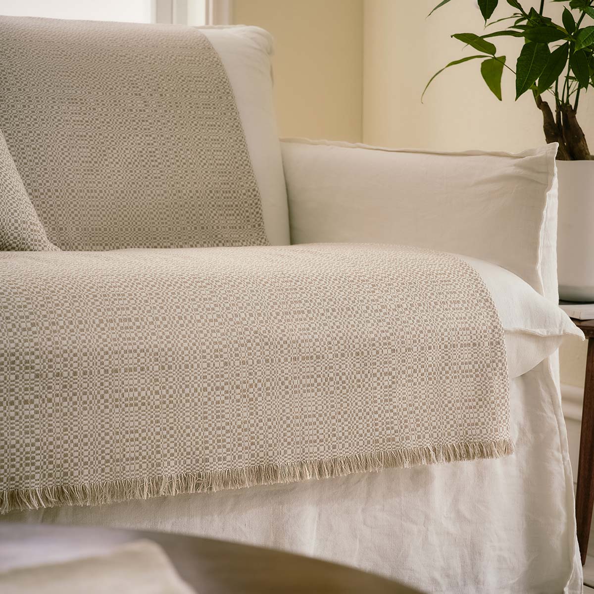 Ριχτάρι Διθέσιου 180X250cm Liberta Willow Beige SS23 841/52
