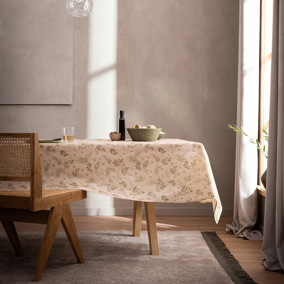 Τραπεζομάντηλο 135x135cm Feuille 358