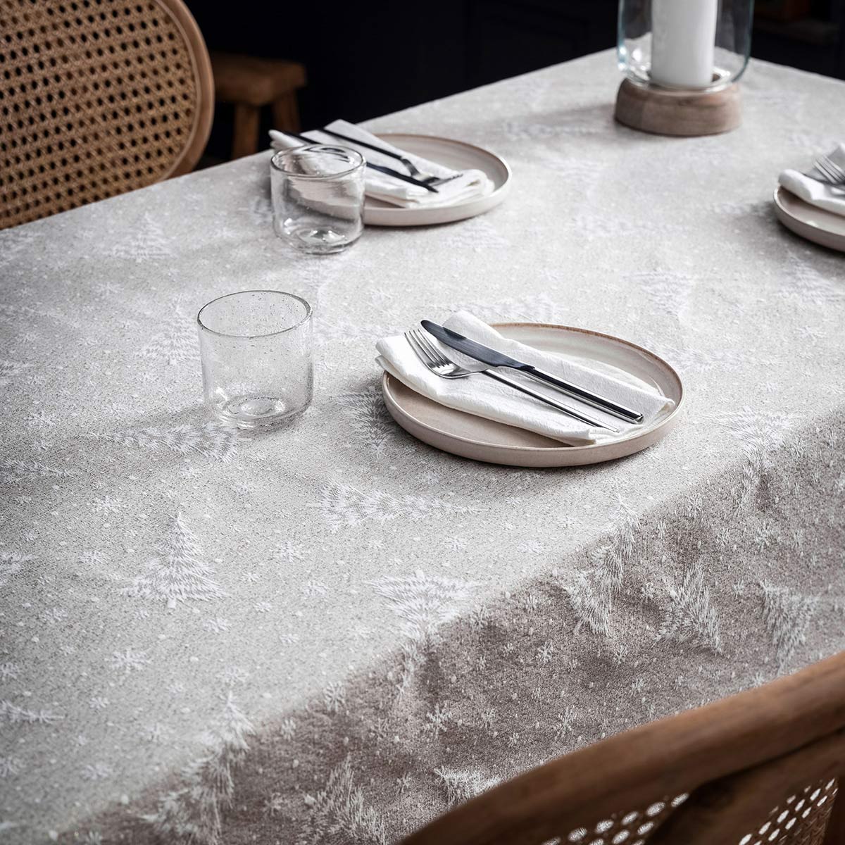 Τραπεζομάντηλο 135x180cm Xmas lurex 094