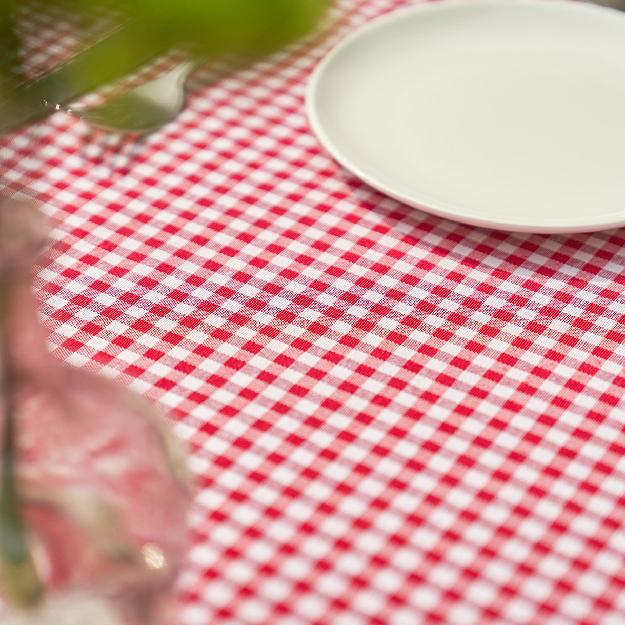 Τραπεζομάντηλο καρώ Chequered Red