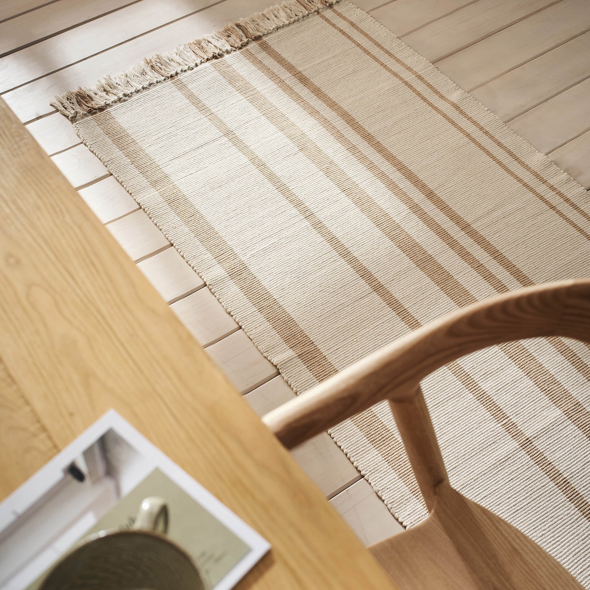 Χαλί 70x140cm Harlow Wet sand beige 312