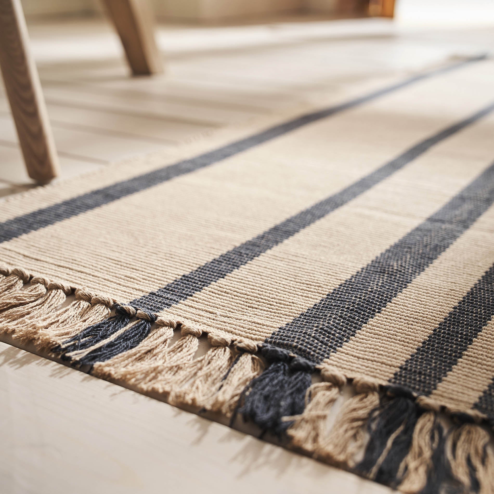 Χαλί 70x140cm Harlow Beige / Graphite black 312
