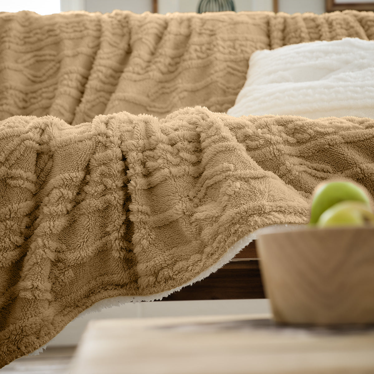 Sofa blanket Nellie Craft Beige 725/04