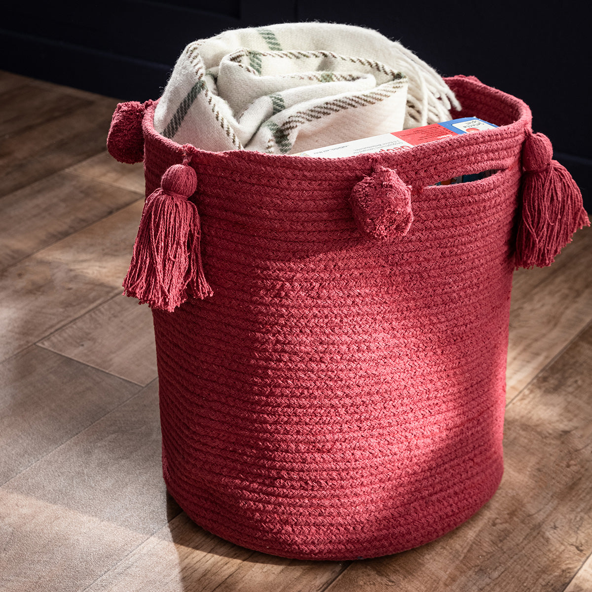 Basket 33x35cm Nirya Red 260